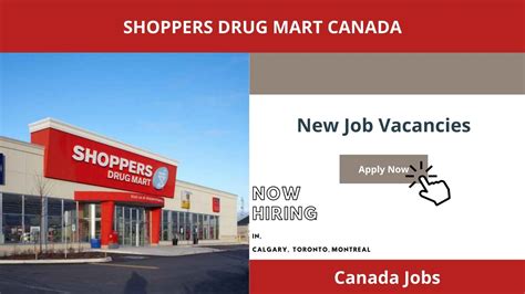 shoppers drug mart job postings.